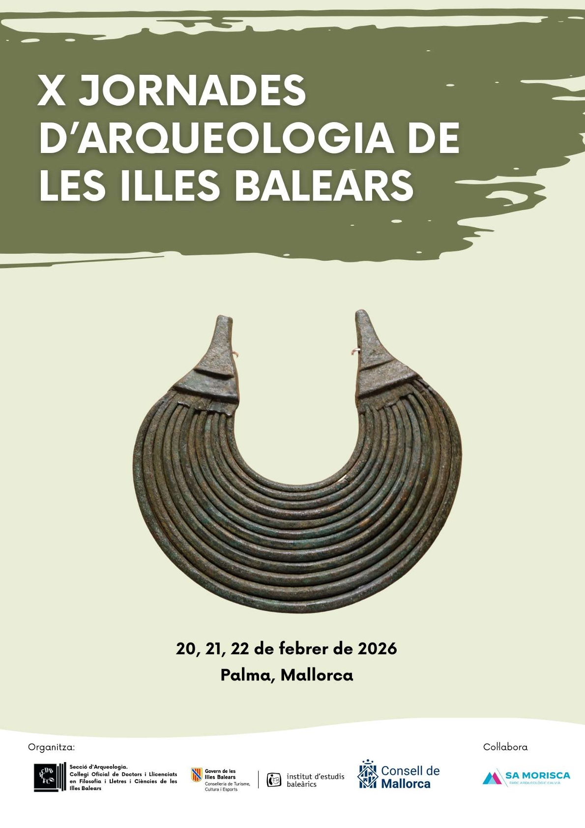 Cartell X Jornades d'Arqueologia